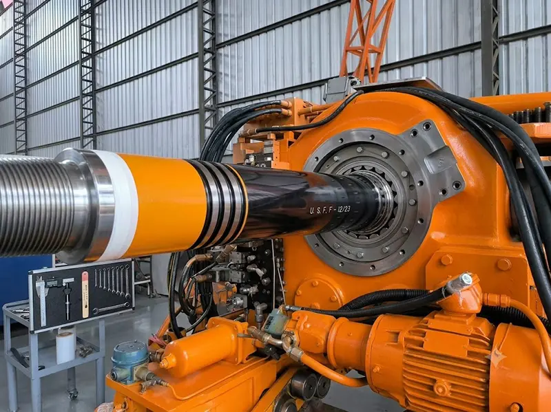 Reparación de motor de perforación